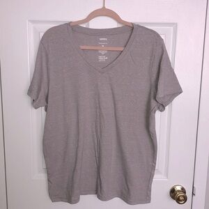 Basic Gray Short Sleeve Tee